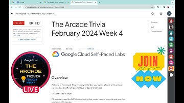 [WEEK 4] The Arcade Trivia February  2024| @quick_lab  #Arcade2024