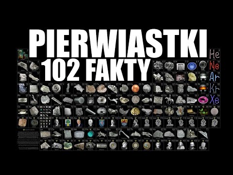 PIERWIASTKI - 102 FAKTY