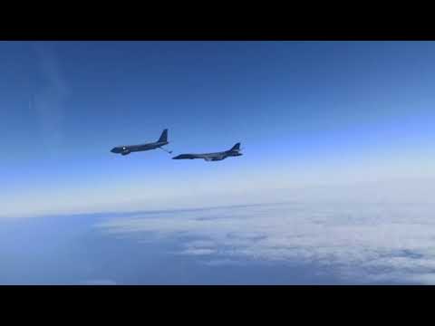 Сопровождение самолетов ВВС США над Черным морем