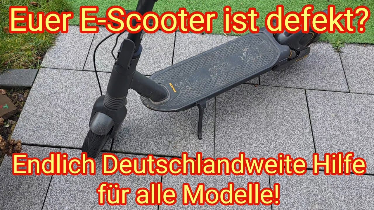 Euer E-Scooter ist defekt/kaputt? Endlich Deutschlandweite Hilfe (& Österreich), Scooterwerkstatt.de