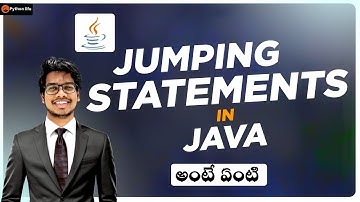 Jumping Statements in Java Telugu