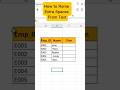 Excel Trim Trick #ai #ytshorts #trending #excel365 ##trim #yt #tricks #tips #india #office365 #reels