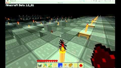 Minecraft - How to make a complete 7 segment display & Decoder(Part7)