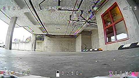 My very first FPV recording using Skyzone Cobra X goggles