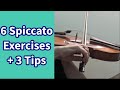 6 Exercises for Spiccato | Play off the string