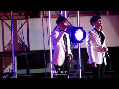 141010 충청남도민 생활체육대회 Baby don't cry (백현 Focus)
