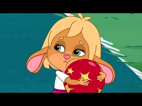 🐰  Забезу. Уши с хвостиком 🐵 – Серия 19 – Новый мячик – Мультфильм для малышей о дружбе