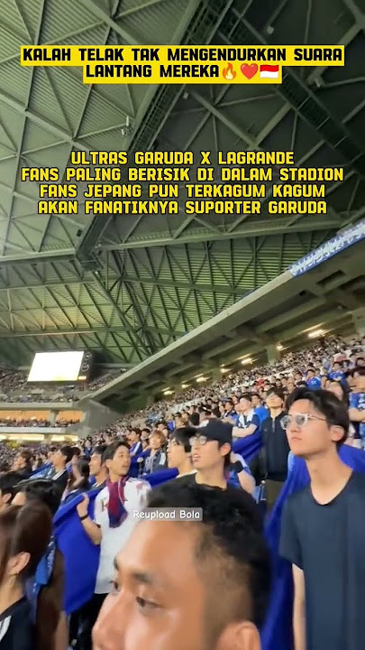 Supporter paling berisik ya Ultras kita #timnasindonesia #timnasday #timnas