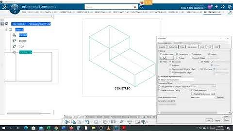 EvCC ATA CAD 3D Experience ENGINEERING ISO VIEW drafting workbench