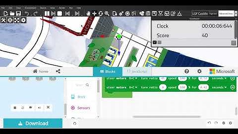 COMPETITION MODE   Virtual Robotics Toolkit   WRO® Robot Virtual Games 2020 Elementary Beginners 202