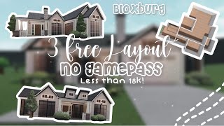 Roblox Bloxburg - No Gamepass Cheap Free 3 Farmhouse Exterior Layouts - Minami Oroi