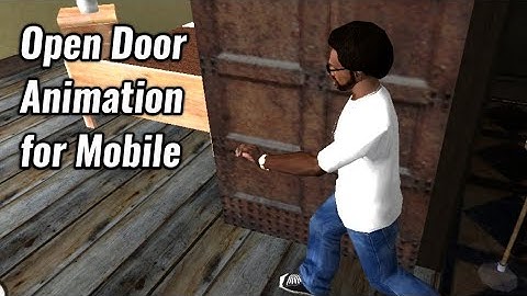 GTA SA Android: Open Door Animation [Mod Showcase]