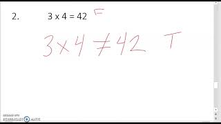 Identify and negate simple statements
