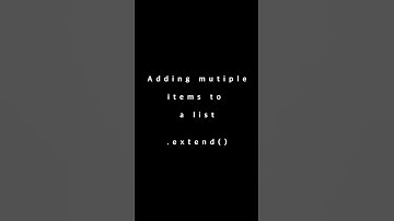 1 Minute Python: Working with Lists #shorts