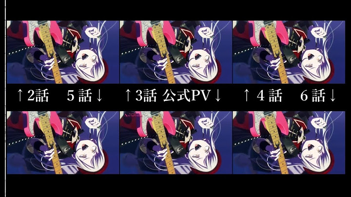 TVアニメ「BanG Dream! Ave Mujica」オープニング「KillKiss」2話-6話　比較