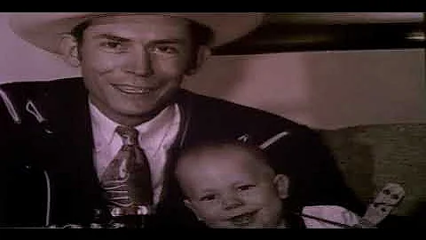 Hank Williams Jr : ft. Hank Williams Sr. : Tear In My Beer (1989) Official Music Video