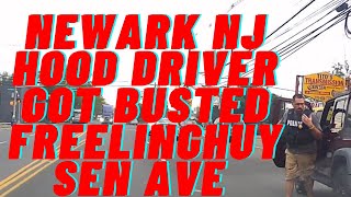 Newark NJ Hood Car Busted | Newark NJ Freelinghuysen Ave Projects [ June 2021 ]