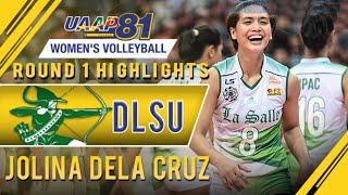 Best of Jolina Dela Cruz | DLSU | UAAP 81 WV