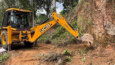 Jcb 3dx digging and removing grass #jcb3dx #jcb #jcbcartoon #jcbstunt #jcbtractor #jcb3cx #jcbdigger