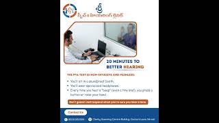 20 Minutes to Better Hearing | What Happens During a PTA Hearing Test?
