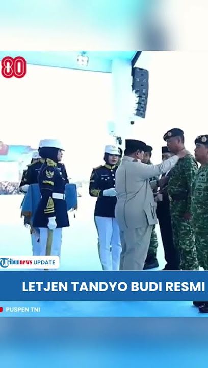 General Tandyo Budi Revita, who has been a member of Prabowo's party, is now officially the Deput...