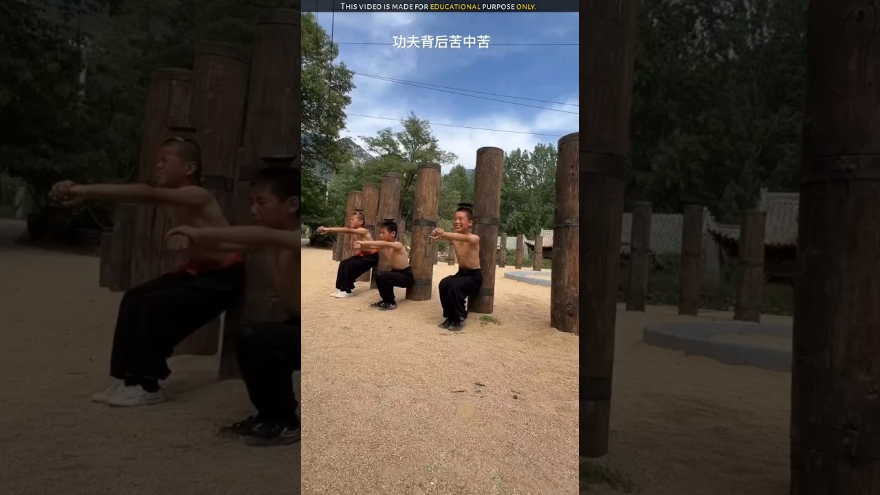 Shaolin monk training #shortsvideo