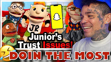 Original Video: SML Movie: Junior's Trust Issues! [reaction]