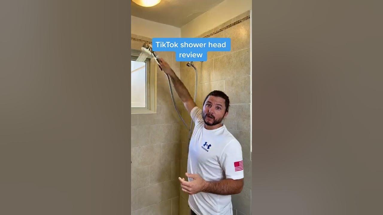 Viral TikTok Shower Head Review YouTube