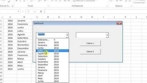 Combobox com Duas Colunas Excel