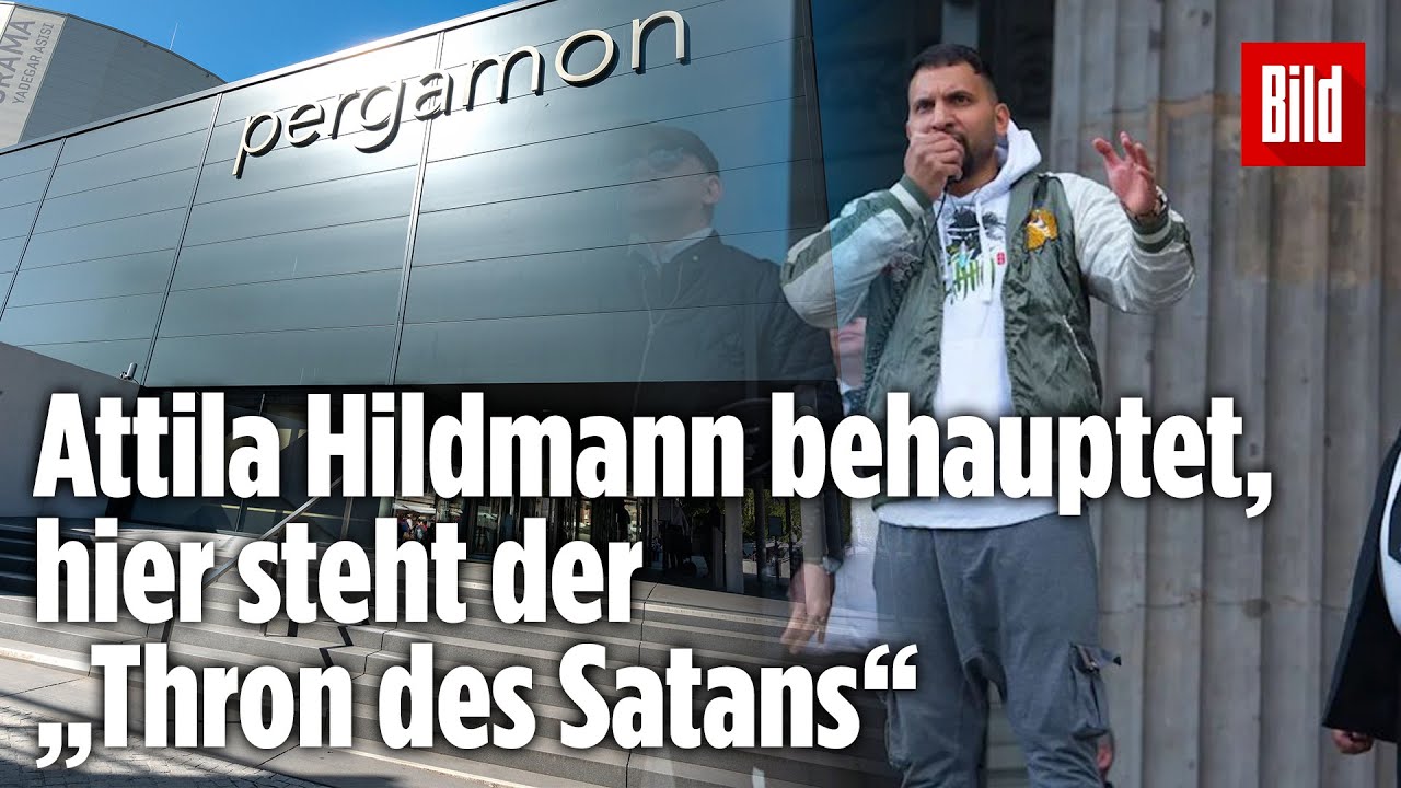 Attila Hildmann, das Pergamon & der „Thron des Satans“: An DIESE irre Verschwörungstheorie glaubt er