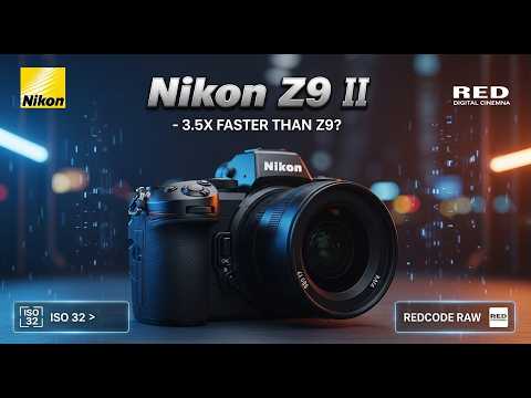 Nikon Z9 II: 3.5x Faster Than Z9? (ISO 32 & REDCODE RAW Leaks)