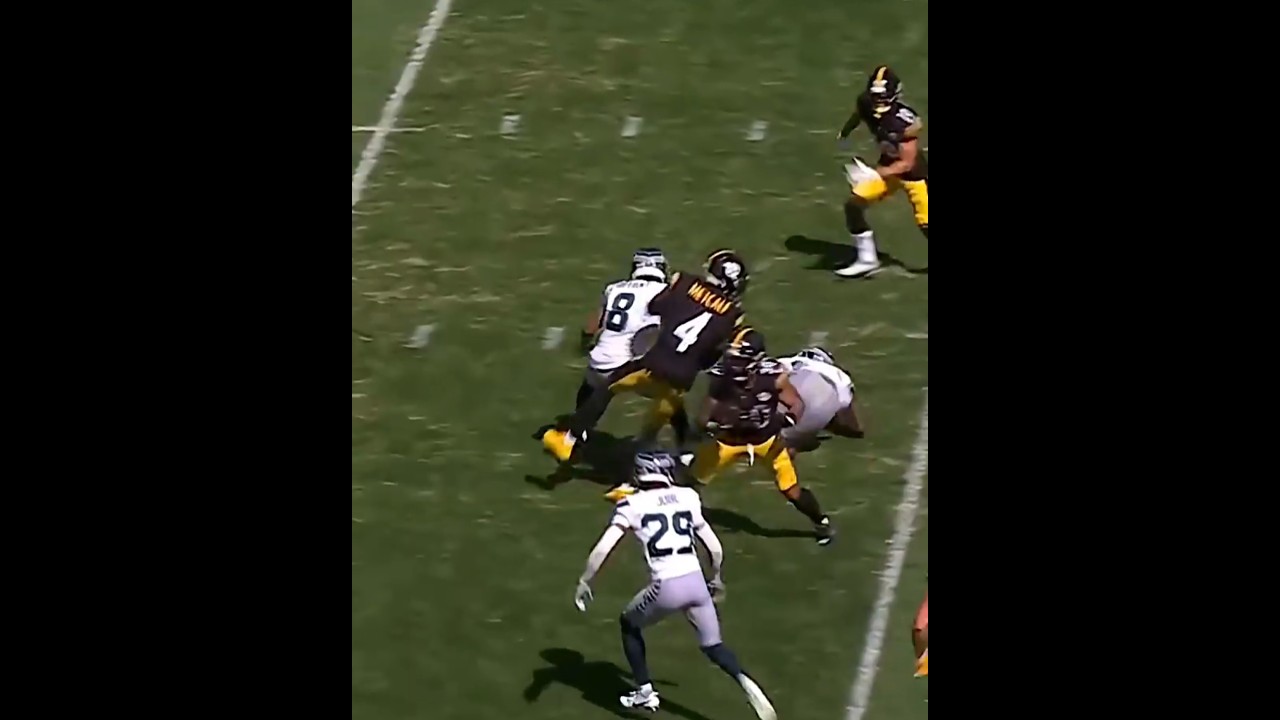 NFL Top Plays (pt 171): Jaylen Warren 65 Yards vs Seahawks #steelers #nfl #highlights #topplays