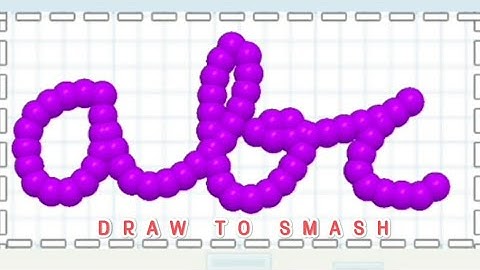 Draw to smash, ABC, tranding, puzzle game@ridwanandy3099