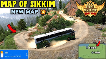 Map Mod Bussid 4.2 - Released Sikkim Offroad map Mod For Bus Simulator Indonesia।Bussid Mod Map