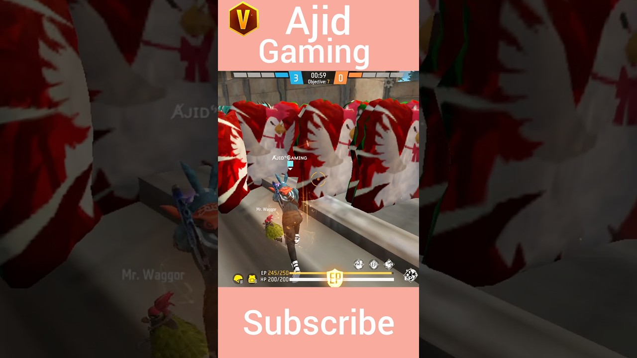 white 444 vs Ajid Gaming ⚡ Solo Vs Solo challenge ✨ Best Moment Short video part 4 