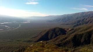 El Valle de Catamarca desde el Mirador de la Cuesta del Portezuelo