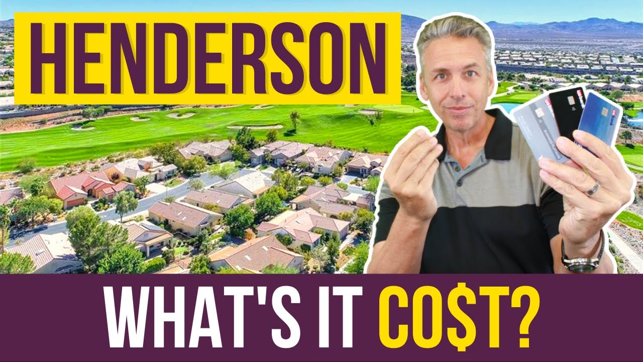 Cost of Living in Henderson NV? [ Updated] Whats it Really Cost? YouTube