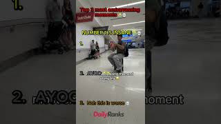 Top 3 Most Embarrassing Moments 😭💀 (Number 1 Is Brutal)