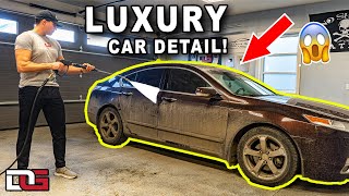 FILTHY Acura TL  First Wash ALL Winter! | The Detail Geek