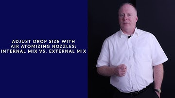Adjust Drop Size With Air Atomizing Nozzles: Internal Mix vs  External Mix