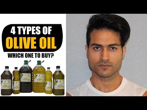 4 Types of OLIVE OIL in the Market -  Which one to buy for Cooking, Massage, Deep Fry,