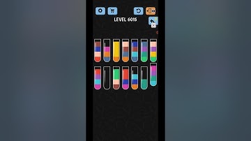 Water Color Sort Level 6015 Gameplay WalkThrough Solution