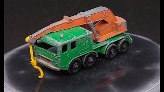 Random Restoration Mondays Matchbox Lesney No 30 8 Wheel Crane