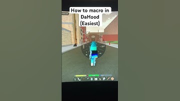 How to EASILY Macro (Super Run) in #dahood #roblox #tutorial #trending
