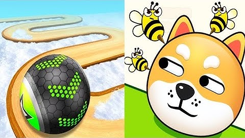 Going Balls VS Save The Dog - All Level Gameplay Android iOS Ep 1