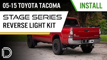How to Install Stage Series Reverse Light Kit for 05-15 Toyota Tacoma | Diode Dynamics