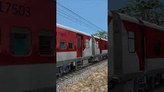 160Kmph ki speed mai train crossing