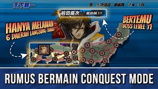 KAMU HARUS TAU ! RUMUS BERMAIN CONQUEST MODE - BASARA 2 HEROES PS2 screenshot 4