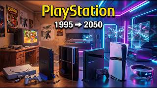 Evolution Of PlayStation & Price Comparison 1995–2050 | From Retro to Neural Console 🎮