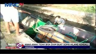 Odong-odang Berpenumpang 7 Bocah Masuk Parit di Jakarta Barat #LIM 29/07